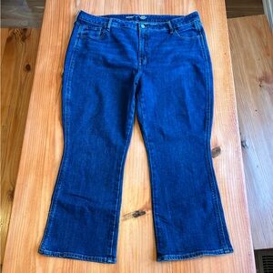 Old Navy Vintage Cropped Flare Jeans